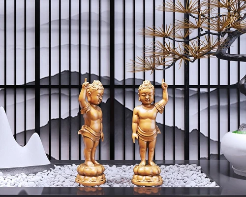 新中式雕塑摆件
