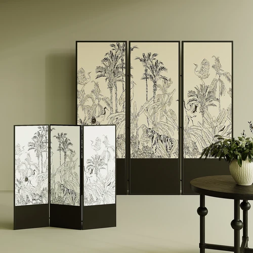 中古风屏风