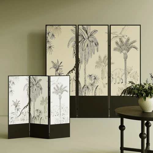 中古风屏风
