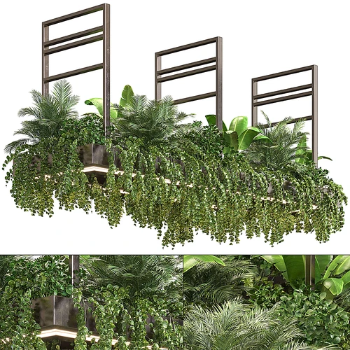 现代悬挂植物吊灯