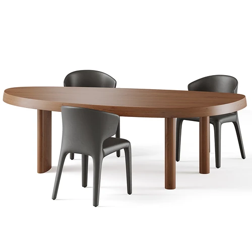 Cassina 现代餐桌椅
