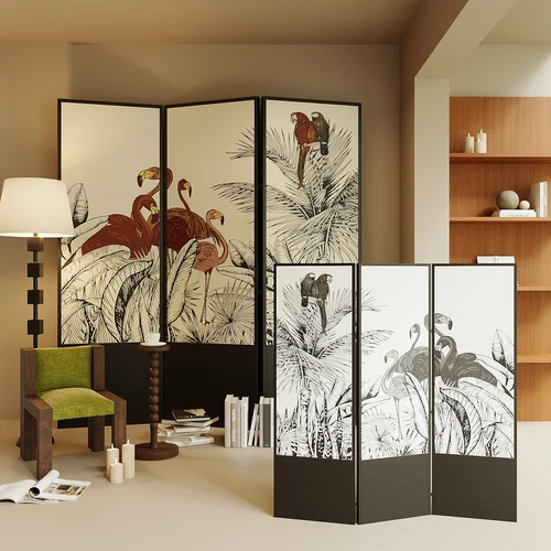 中古风屏风