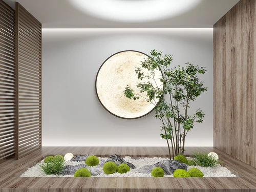 现代植物堆