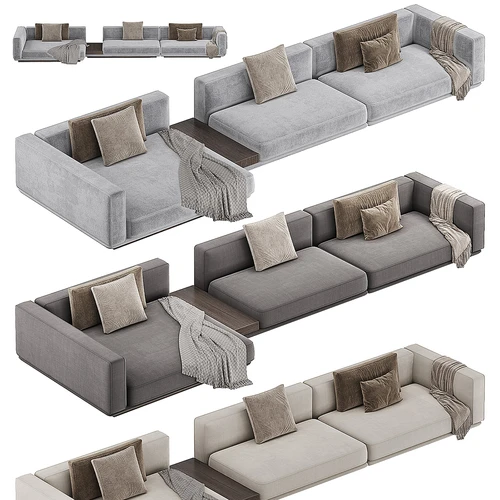 Minotti 现代多人沙发