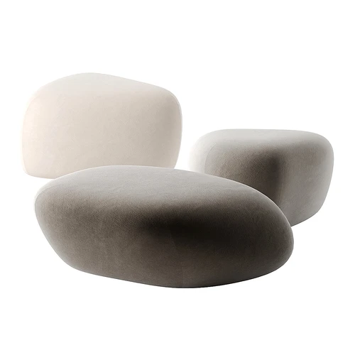 ligne roset 现代沙发凳