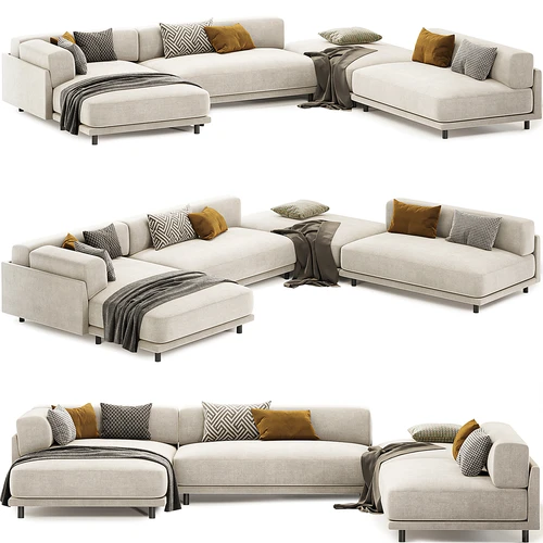 Sectional 现代多人沙发
