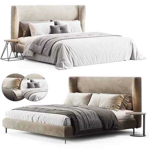 Cattelan Italia 现代双人床