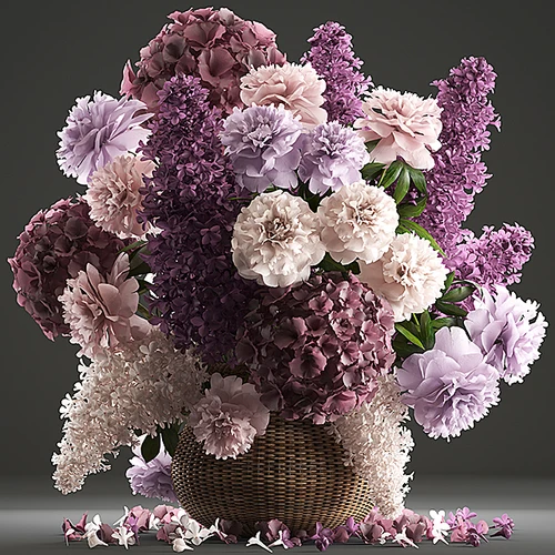 现代花束花篮