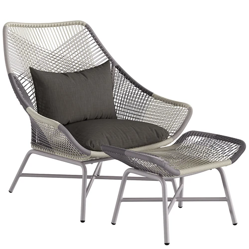 West Elm 现代户外休闲椅