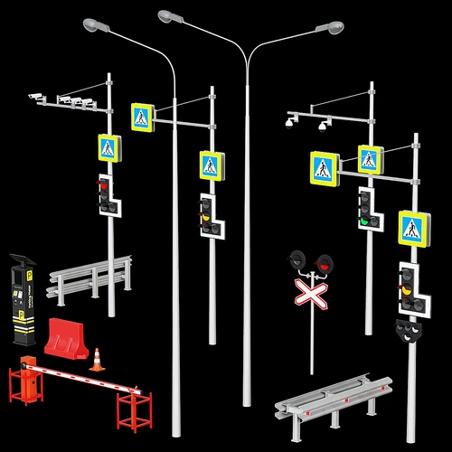 现代道路设施