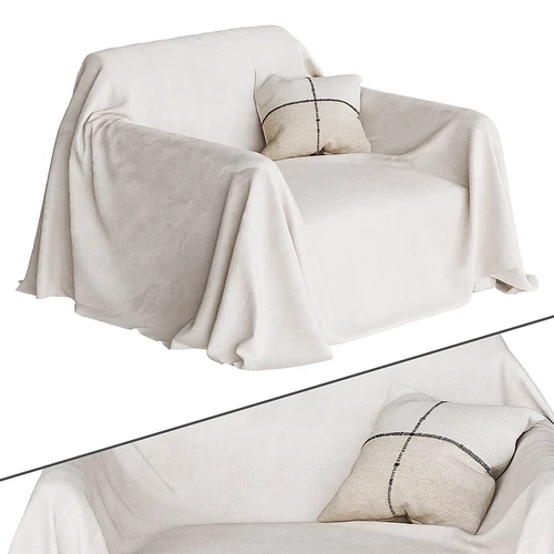 zara home 现代单人沙发