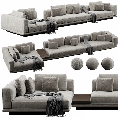 Minotti 现代多人沙发