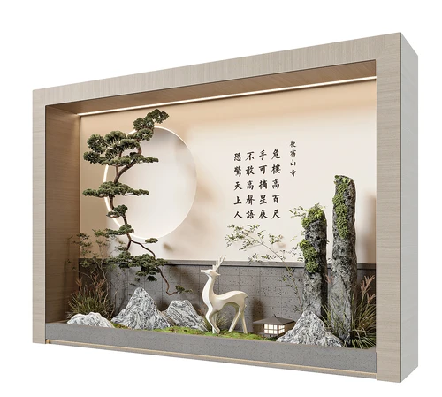 新中式植物造景