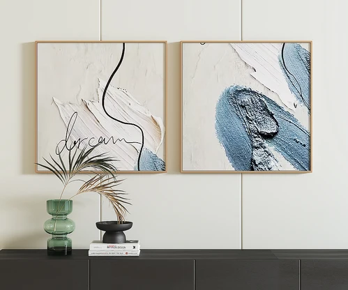 现代抽象装饰画