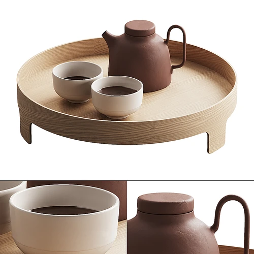 现代茶具组合