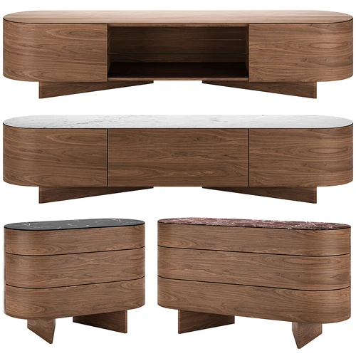 Cassina 北欧电视柜