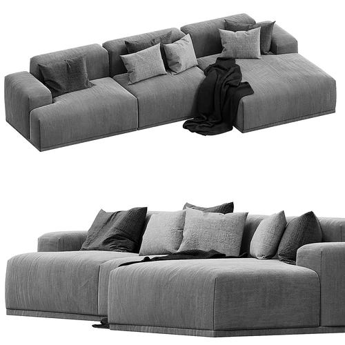 Lounge 现代多人沙发
