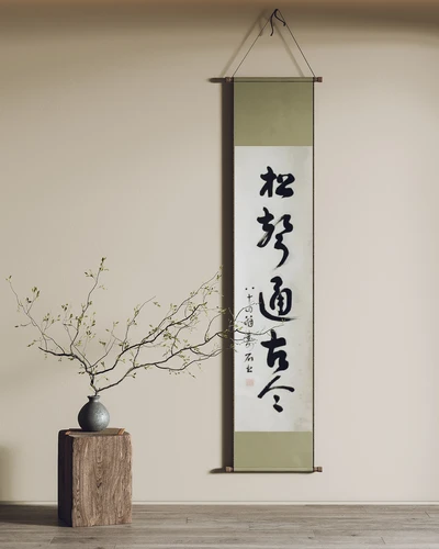 新中式卷轴