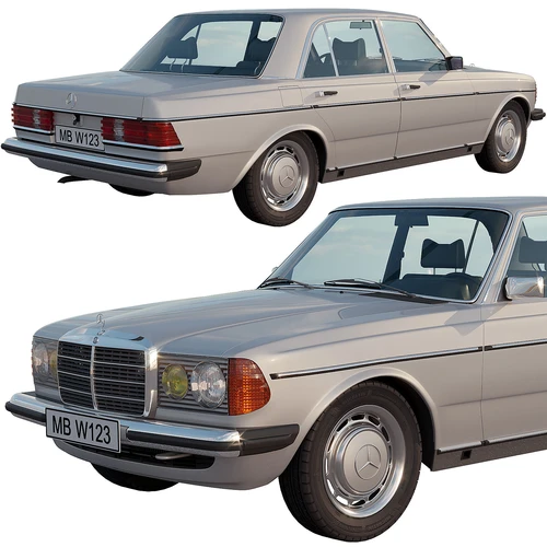 奔驰 W123 汽车老爷车