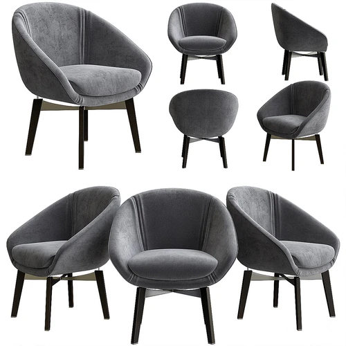 Minotti 现代单椅