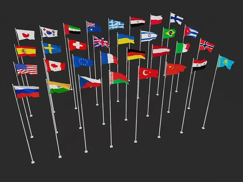 现代国旗