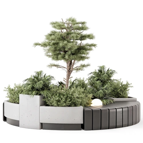 现代植物堆