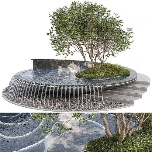 户外水景喷泉