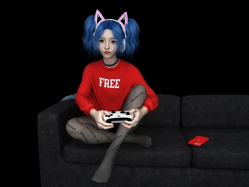电竞女生