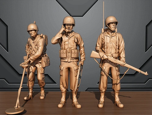 现代雕塑3D模型