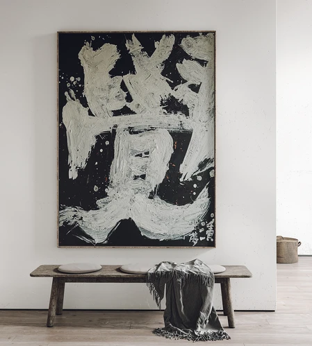侘寂风装饰画挂画