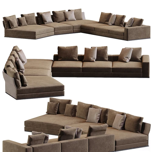 Minotti 现代多人沙发