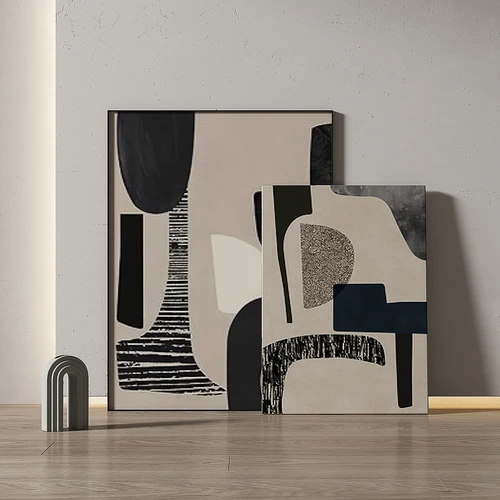 现代简约抽象装饰画