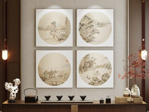 新中式挂画 装饰画