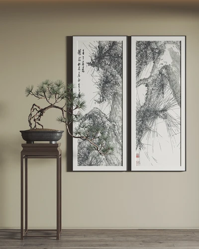 新中式装饰画挂画