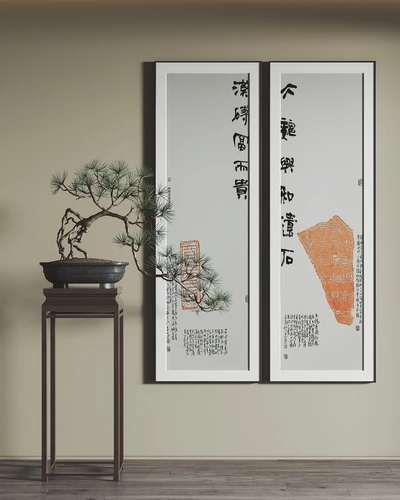 新中式装饰画挂画
