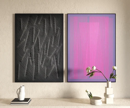 现代挂画装饰画