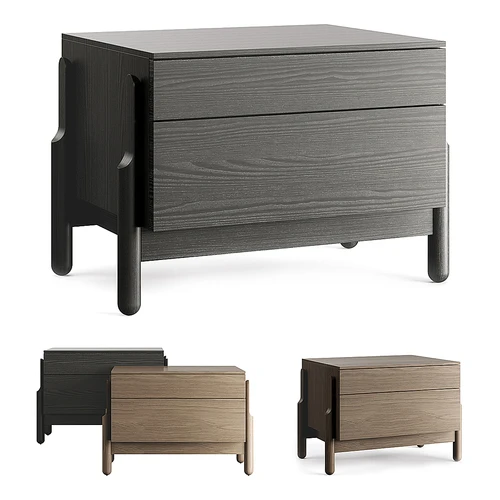 minotti 现代床头柜
