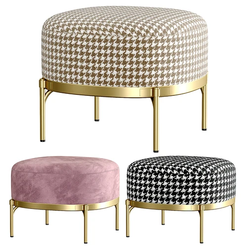 minotti 现代沙发凳
