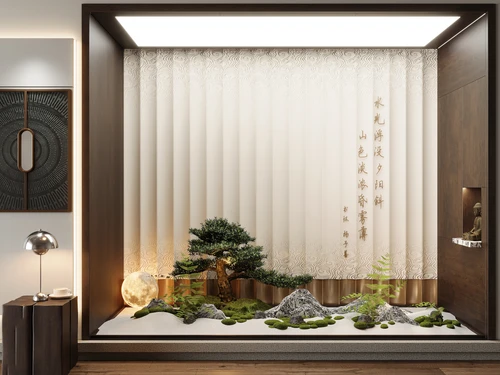 现代室内植物造景