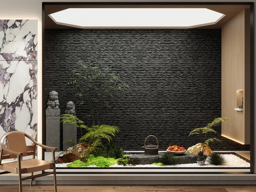 现代室内植物造景