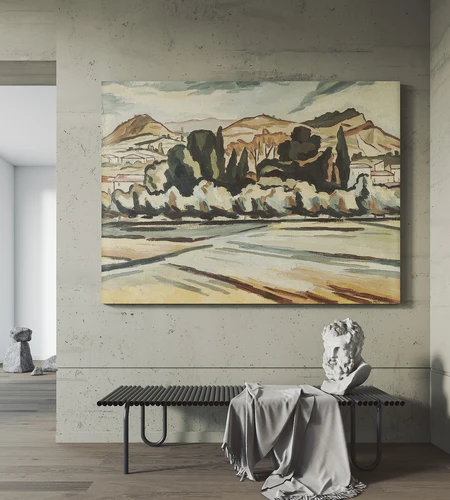 侘寂风挂画装饰画