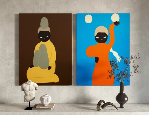 现代挂画装饰画