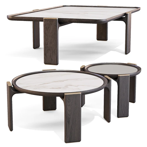 米洛提 Minotti 茶几组合