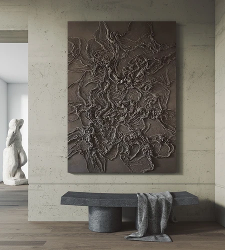 侘寂风挂画装饰画