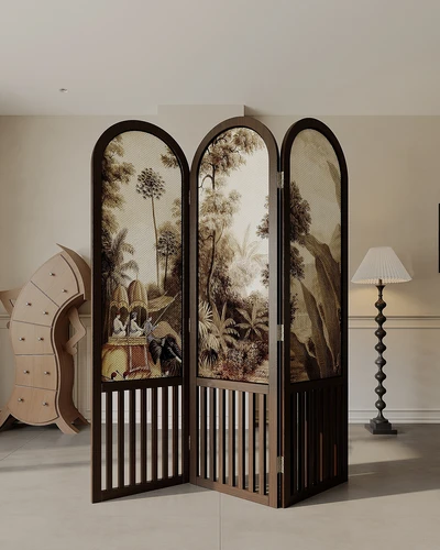 中古风屏风