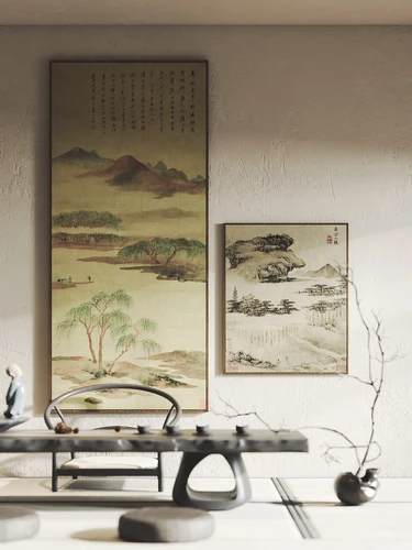 新中式挂画装饰画