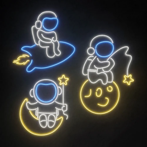 现代霓虹灯