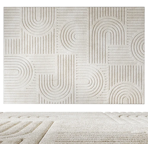 Eco Kilim 现代几何纹理地毯