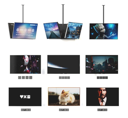 现代电视机
