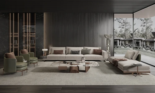 Minotti 米洛提现代客厅
